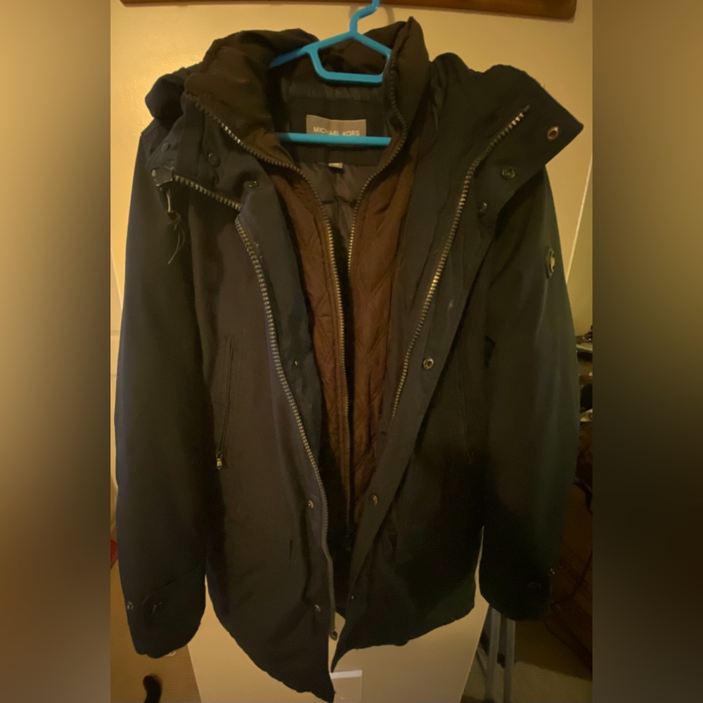 Black Michael kors jacket size xs